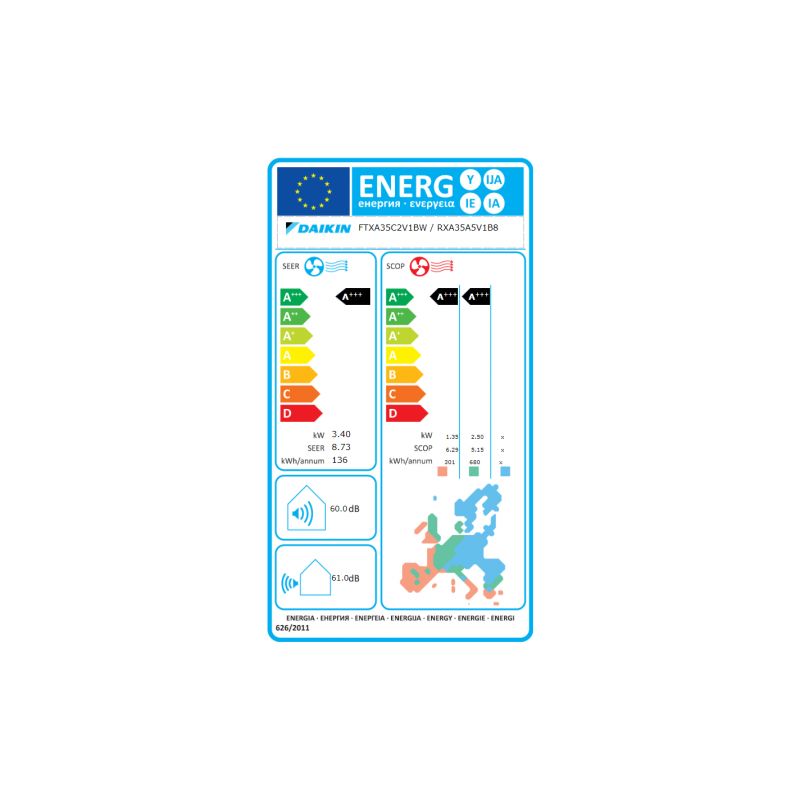 Climatiseur Mono Split FTXA35CB / RXA35A DAIKIN