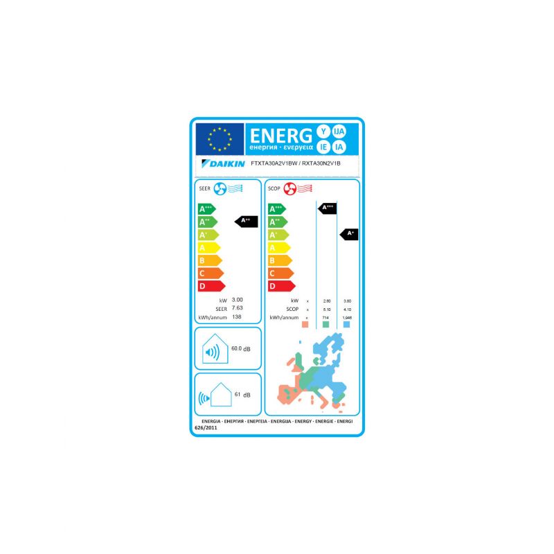 Climatisation Mono Split FTXTA30CB / RXTA30C DAIKIN