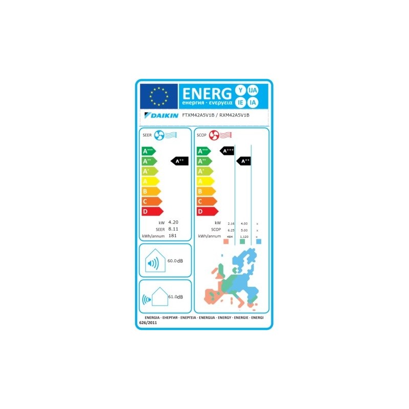 Climatisation Mono Split FTXM42A / RXM42A DAIKIN