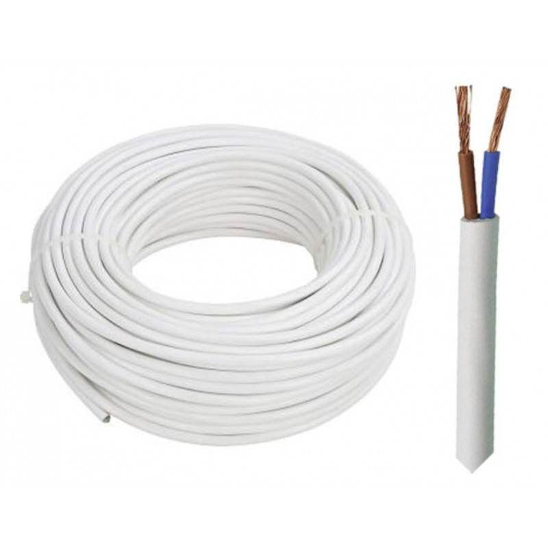 Cable Electrique 2x0,75mm² - Accessoire Climatisation Reversible Inverter